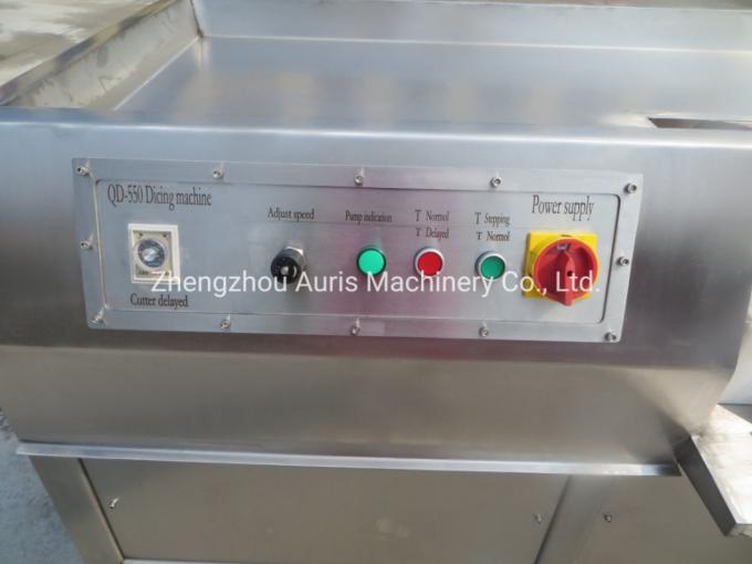 Máy cắt thịt đông lạnh 500kg / H Máy cắt thịt bò đông lạnh 2,25kw 2