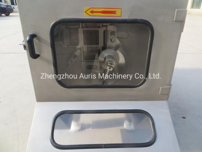 Máy cắt thịt đông lạnh 500kg / H Máy cắt thịt bò đông lạnh 2,25kw 3