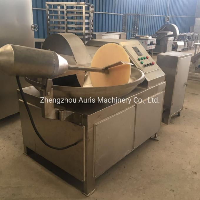 Different Volume 20L 80L 125L Chopper Minced Meat Bowl Cutter for Sausage Production Line