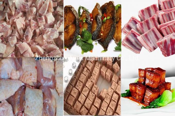 Máy cắt thịt Slicer Máy cắt xương gà thịt tự động 5