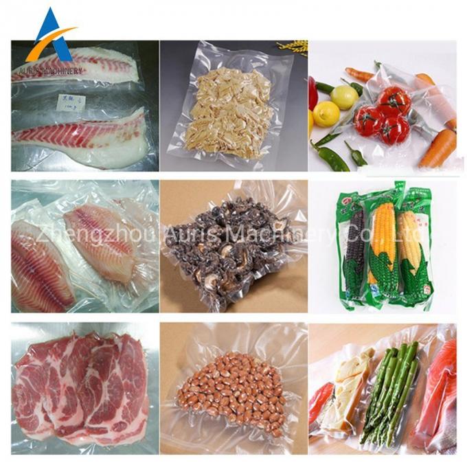 Máy đóng gói thực phẩm tự động 304ss Máy đóng gói chân không buồng đơn 7