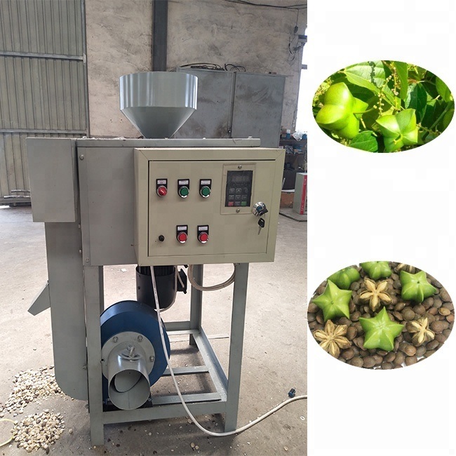 Large Capacity Sacha Inchi Melon Seeds Removing Shelling Machine Sacha Inchi Nuts Shell separation Machine