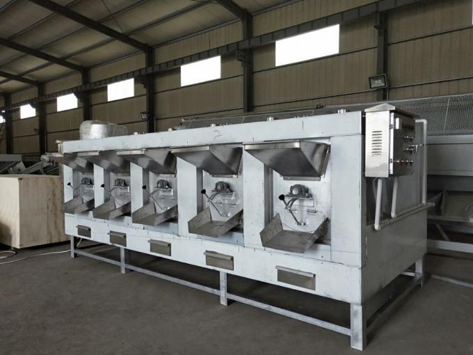 Máy rang tang trống SUS304 Máy rang hạt cà phê bằng thép carbon SUS 201 6