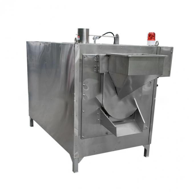 Máy chế biến hạt điều tự động 200kg / H Máy rang hạt điều 0