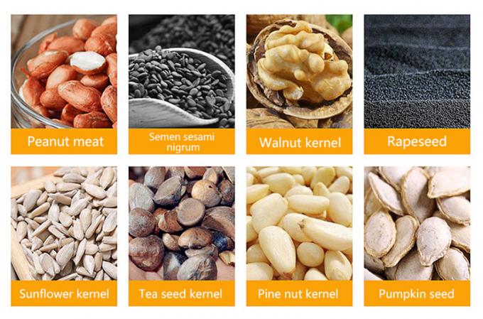 Máy ép dầu thủy lực mè dọc Trà óc chó Xem ép đùn hoa hướng dương 0