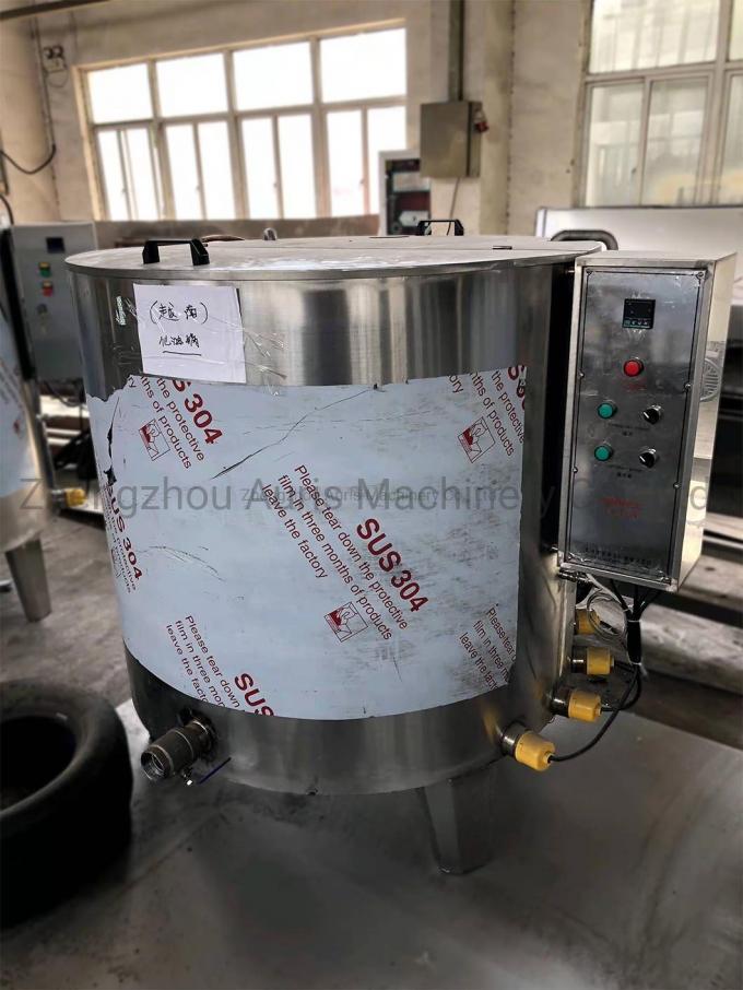 Máy làm sô cô la 500L Máy ủ sô cô la nóng chảy Ss316 2