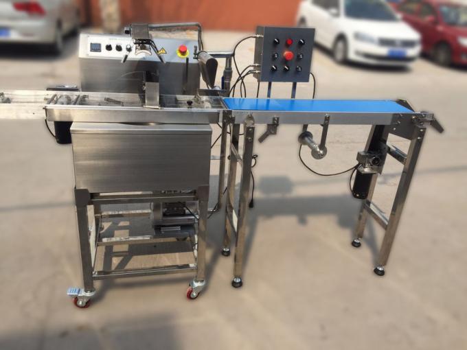 Máy ép sô cô la bằng thép không gỉ Máy phủ sô cô la 1