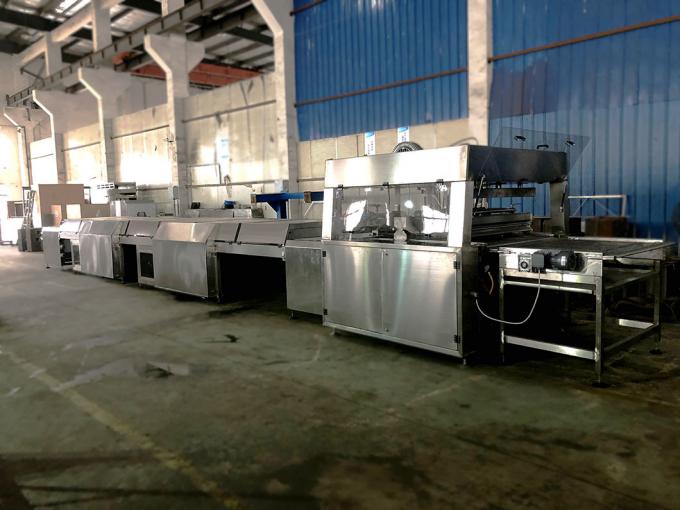 Máy ép sô cô la bằng thép không gỉ Máy phủ sô cô la 6