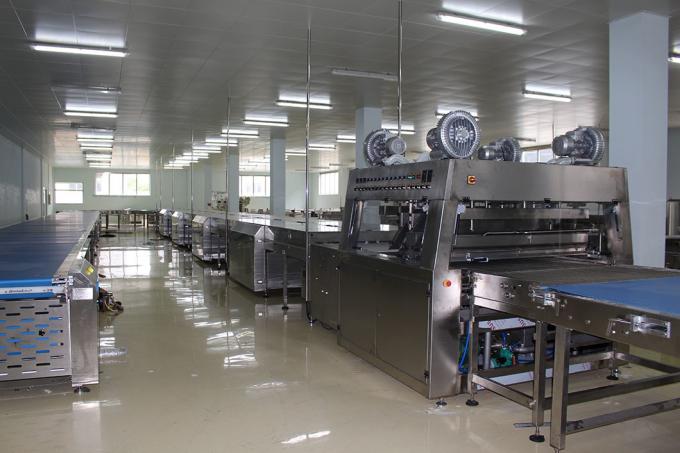 Máy ép sô cô la bằng thép không gỉ Máy phủ sô cô la 8