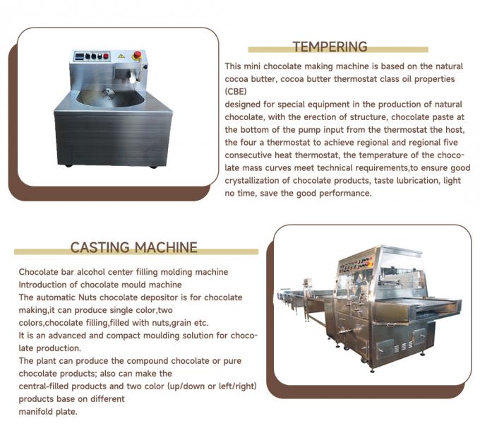 Máy ủ sôcôla 500kg H Máy đóng cặn sôcôla nhỏ 6
