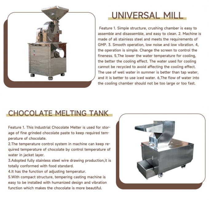 Máy ủ sôcôla 500kg H Máy đóng cặn sôcôla nhỏ 7
