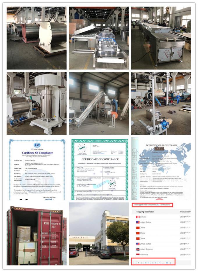 Máy ủ sôcôla 500kg H Máy đóng cặn sôcôla nhỏ 10