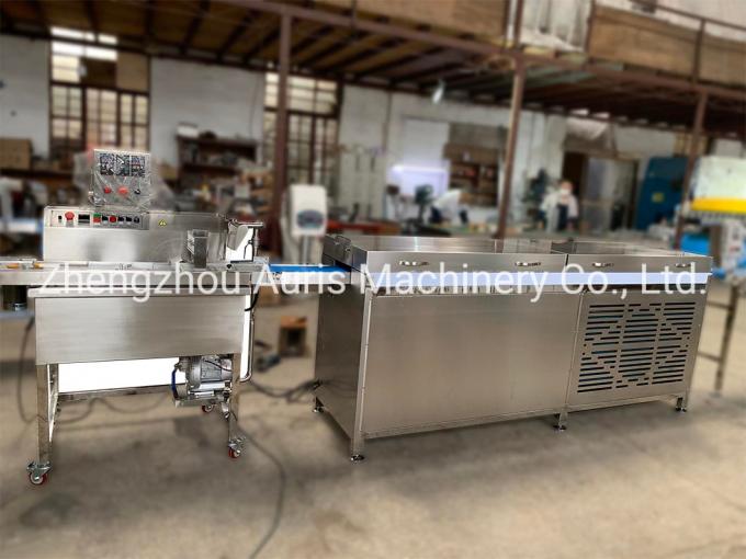 Enrobing Máy ủ sô cô la Máy ép kẹo bánh quy Đường hầm làm mát 1