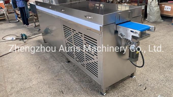 Enrobing Máy ủ sô cô la Máy ép kẹo bánh quy Đường hầm làm mát 7
