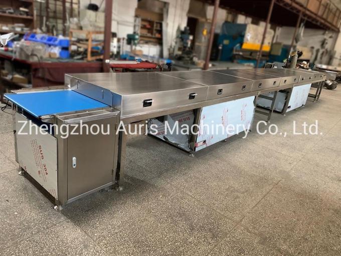 Enrobing Máy ủ sô cô la Máy ép kẹo bánh quy Đường hầm làm mát 8