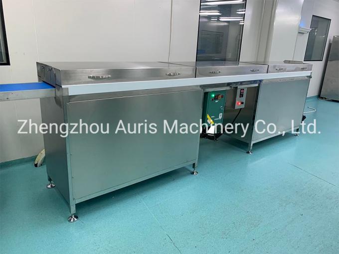 Enrobing Máy ủ sô cô la Máy ép kẹo bánh quy Đường hầm làm mát 6