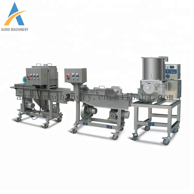 500kg / H Máy làm bánh mì kẹp thịt Shawarma Máy chế biến bánh bò thịt gà Shawarma