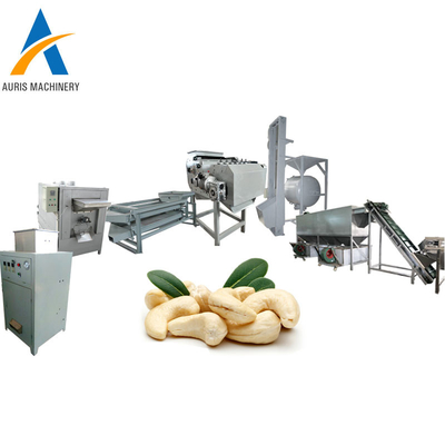 Máy chế biến hạt điều nướng thực phẩm 2000kg Dây chuyền sản xuất hạt điều 1000kg giờ