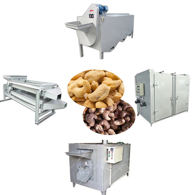 Dây chuyền sản xuất hạt thực phẩm 400kg Đồ uống Máy làm hạt điều