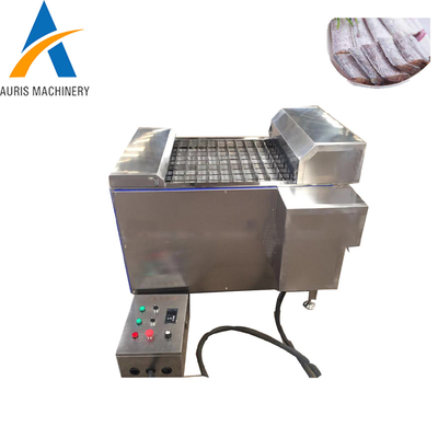 Máy thái cá tự động 500kg mỗi giờ Máy cắt cá tươi Ribbonfish