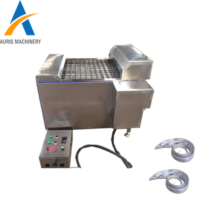 Máy thái cá tự động 500kg mỗi giờ Máy cắt cá tươi Ribbonfish