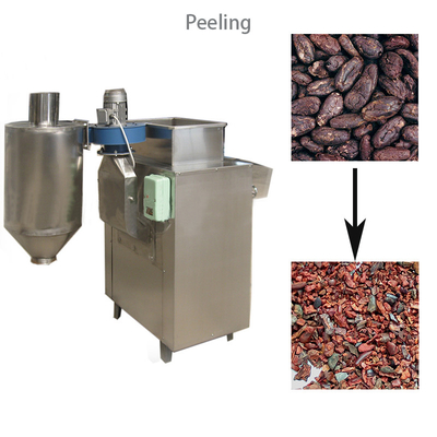 Máy làm bột ca cao ACP 200kg H Máy rang hạt ca cao