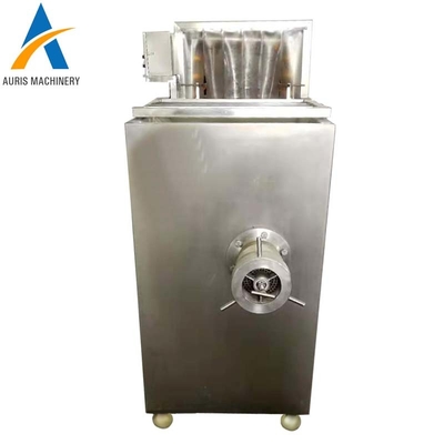 Máy xay thịt đông lạnh gia cầm 500kg / H Máy trộn thịt 5.5kw Máy ​​xay thịt