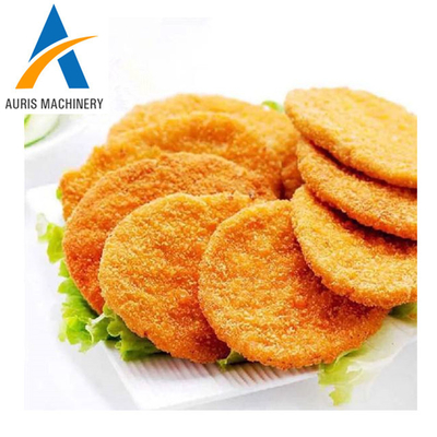 Máy làm bánh mì kẹp thịt tự động Nugget Máy tạo hình bánh mì kẹp thịt gà