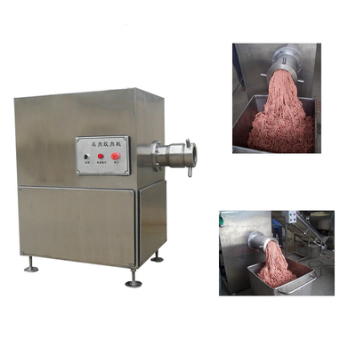 Xúc xích Máy xay thịt đông lạnh công nghiệp Rau 1500kg / H Máy băm