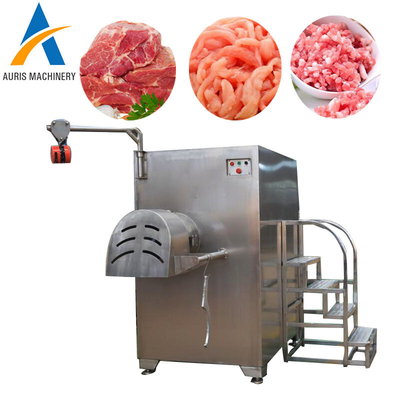Bộ xương vịt Máy xay thịt đông lạnh 15kw Máy ​​xay thịt công nghiệp 5000kg / H