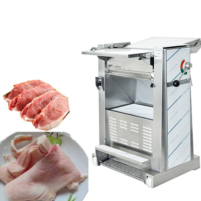 Máy cắt thịt 120 KG Loại bỏ da Lột da Máy xay thịt lợn
