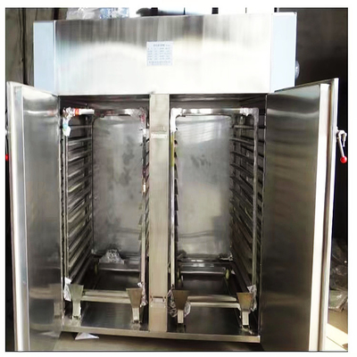 Máy hút cá thương mại PLC 304ss Lò sấy cá mẻ 150kg
