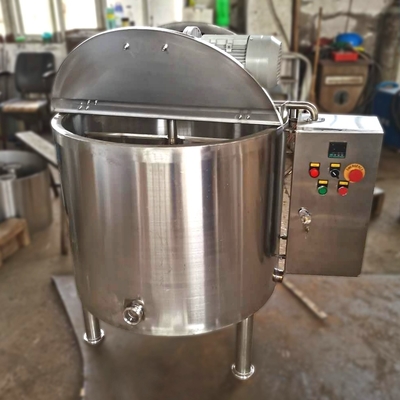 Dây chuyền sản xuất nhà máy sôcôla 304ss 300l Nồi sôcôla