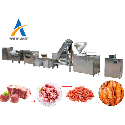 2000kg mỗi giờ Máy làm xúc xích Nhồi Máy chế biến thịt