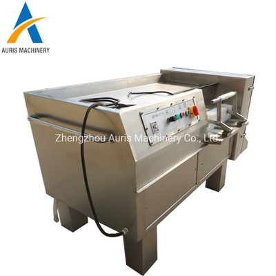 Máy cắt thịt đông lạnh 500kg / H Máy cắt thịt bò đông lạnh 2,25kw