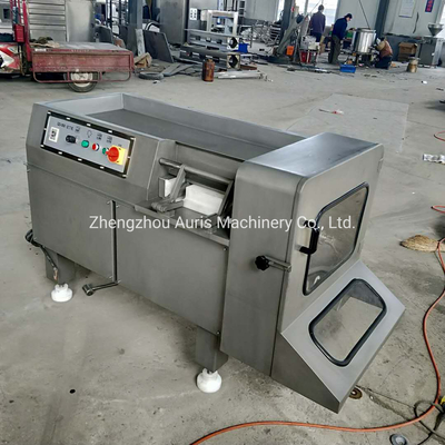 Máy cắt thịt đông lạnh 500kg / H Máy cắt thịt bò đông lạnh 2,25kw