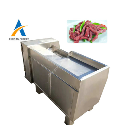 Thịt gia cầm đông lạnh Cube Dicer Slicer Máy cắt thịt bò năng suất cao