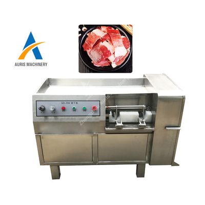 Thịt gia cầm đông lạnh Cube Dicer Slicer Máy cắt thịt bò năng suất cao