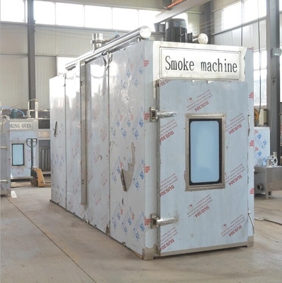Máy hút thịt 380v PLC 100kg Lò khói công nghiệp theo lô