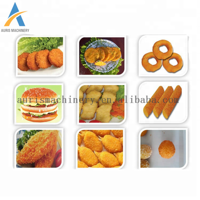 Máy làm bánh mì kẹp thịt lợn 300kg / H Máy làm bánh mì kẹp thịt tự động