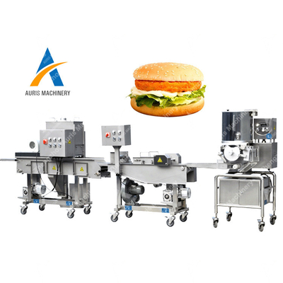 Máy làm bánh thịt tự động Máy làm bánh hamburger gà