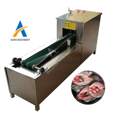 Máy cắt và làm sạch cá thương mại tự động Máy loại bỏ quy mô
