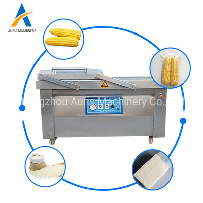 Máy đóng gói thực phẩm tự động 304ss Máy đóng gói chân không buồng đơn