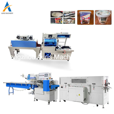 Máy đóng gói thực phẩm tự động Pizza Flow Máy ​​đóng gói gối
