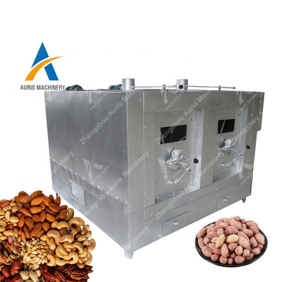 Máy chế biến hạt điều 80-120 Kg / H Máy rang hạt ca cao