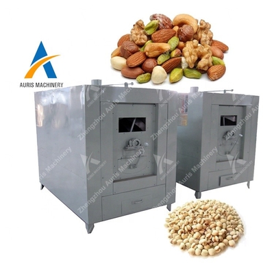 Máy chế biến hạt điều 80-120 Kg / H Máy rang hạt ca cao