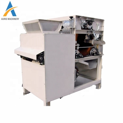 Máy bóc vỏ đậu nành điện Máy tách đậu phộng ướt 200kg / H