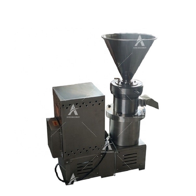 Máy phay mè 304ss Máy làm bơ đậu phộng 100 Kg / H 4kw