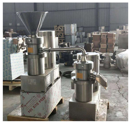 Máy phay mè 304ss Máy làm bơ đậu phộng 100 Kg / H 4kw