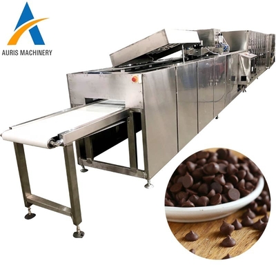 Máy làm chip sô cô la tự động bằng thép không gỉ SUS304 Máy ký gửi sô cô la chip